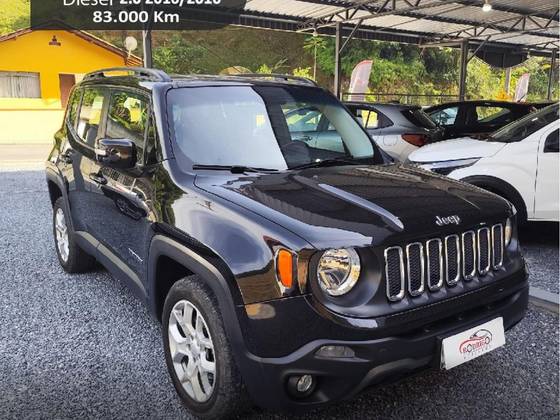 JEEP RENEGADE 2.0 16V TURBO DIESEL LONGITUDE 4P 4X4 AUTOMÁTICO JEEP RENEGADE 2.0 16V TURBO DIESEL LONGITUDE 4P 4X4 AUTOMÁTICO